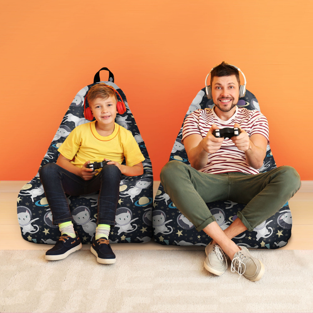 Fotoliu Puf Chill XL Pisici Updeco - imagine 4