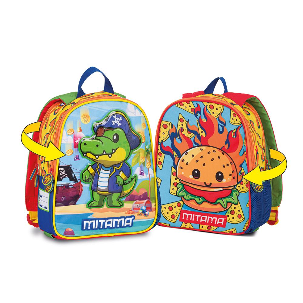Mitama Spinny Ghiozdan 2in1 Copii Reversibil