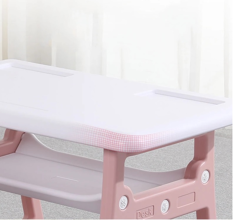 Masuta de studiu cu scaunel Nichiduta School Pink - imagine 6