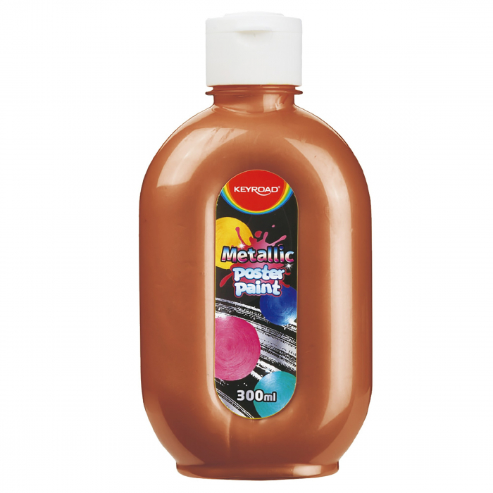 Culoare Tempera Keyroad Cupru Metalizat, 300 ml
