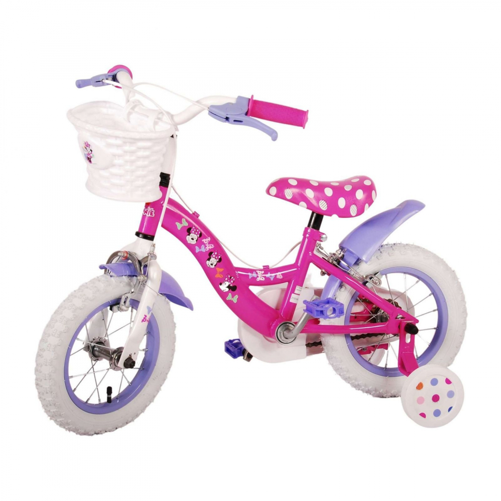 Bicicleta EL Minnie Mouse 12" - Perfectă pentru fetite - imagine 3