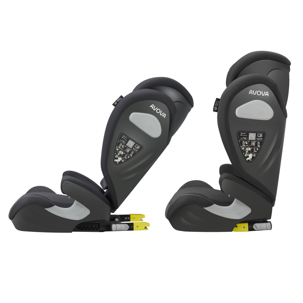 Scaun auto Avova Sora-Fix Koala Grey i-Size - imagine 2