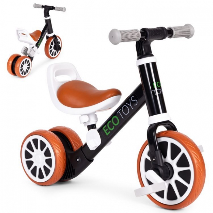 Bicicleta 2in1 Ecotoys cu pedale detașabile