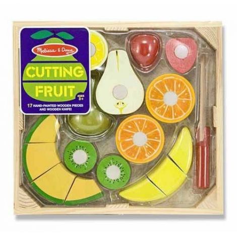 Set Fructe Lemn Tăiat Melissa & Doug - imagine 2
