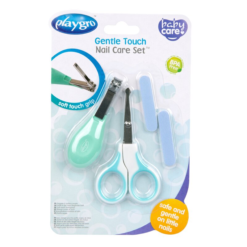 Set Ingrijire Unghii Playgro Gentle Touch 0 luni+ - imagine 4