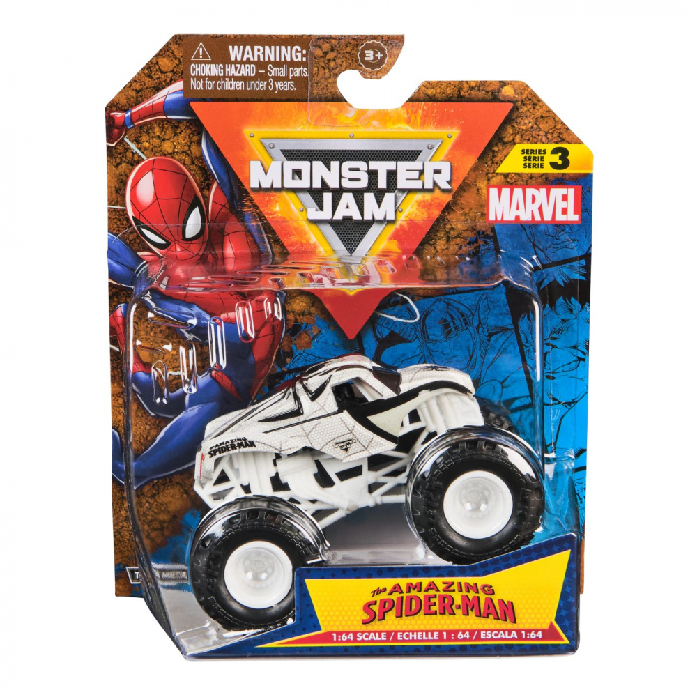 Camion Monster Jam Marvel Spider-Man 1:64