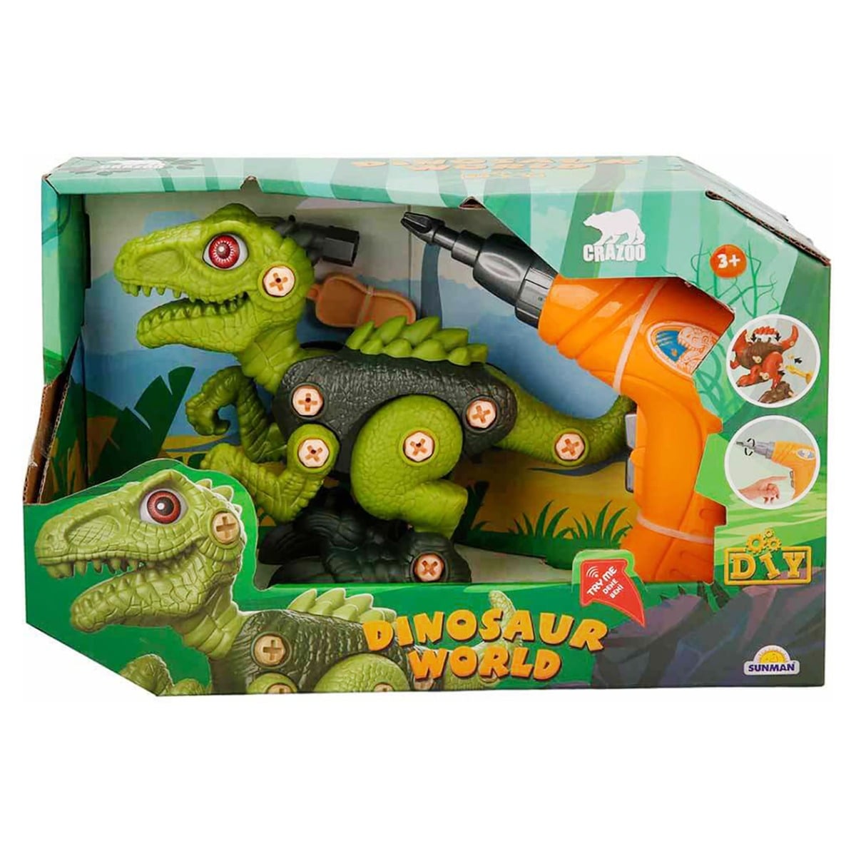 Set Asamblare Dinozaur Crazoo | Jucărie Constructie