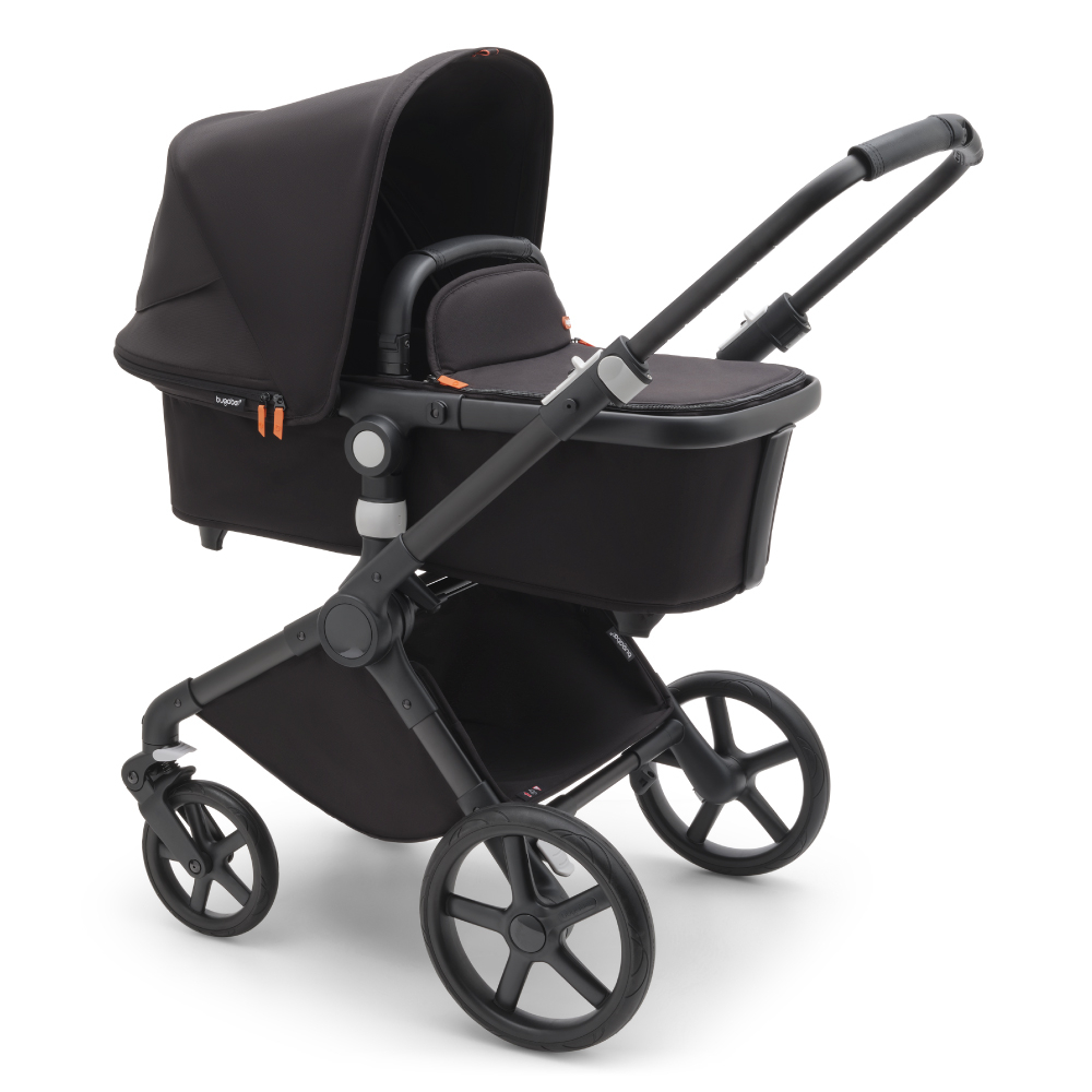 Carucior Bugaboo Fox 2 in 1, Teren Variat, Black Midnight - imagine 7