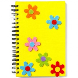 Flori Felt Autoadezive Baker Ross, Set 60 Bucăți - imagine 3