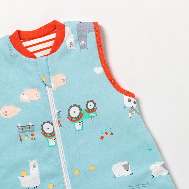 Sac de dormit Slumbersac Farmyard 1.0 Tog, 120 cm - imagine 3