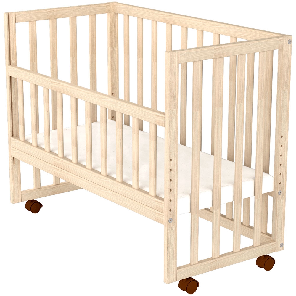 Patut Co-Sleeper Hubners Eva, Lemn, 94x46 cm - imagine 3