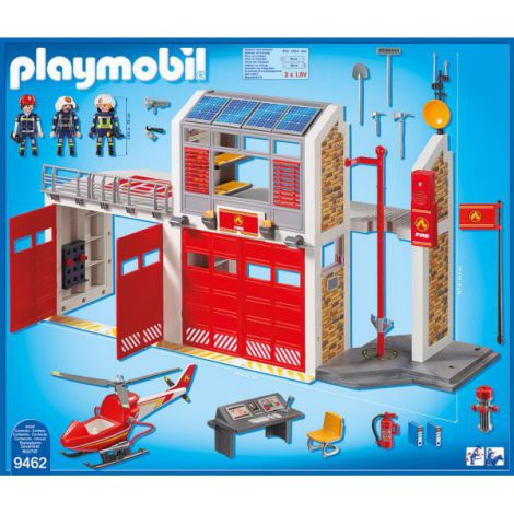 Stație de Pompieri Playmobil 9462 - Acțiune și Salvare - imagine 2