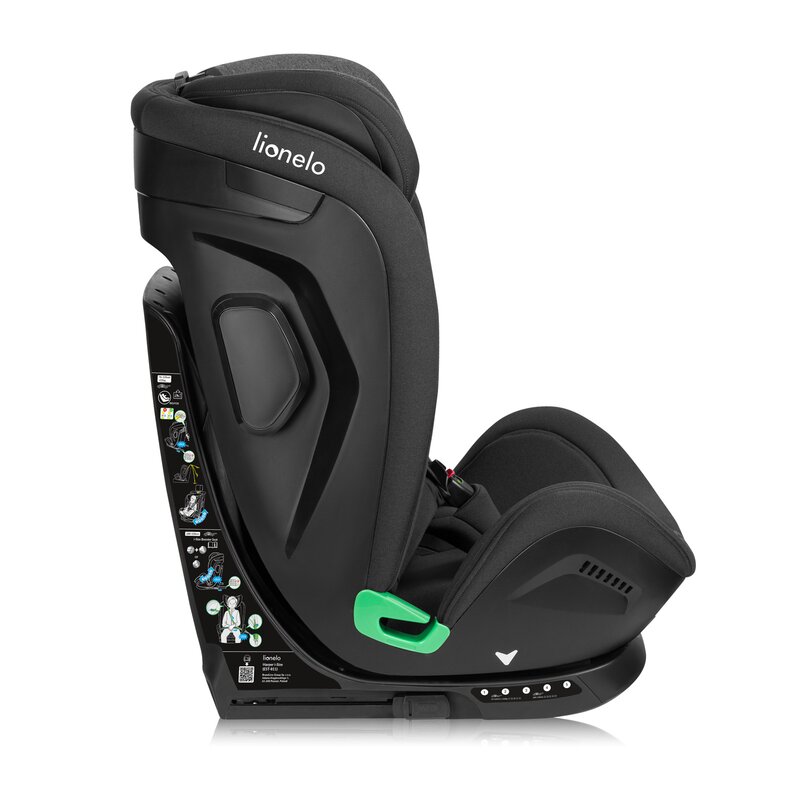 Scaun Auto Lionelo Harper i-Size cu ISOFIX Gri - imagine 7