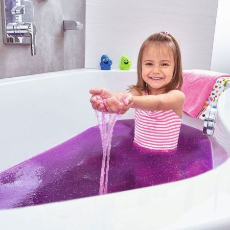 Pudra de baie Simba Glitter Slime - Transformă baia - imagine 2