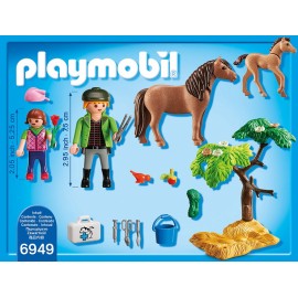 Playmobil Veterinar Ponei Manz - Joc Creativ - imagine 4