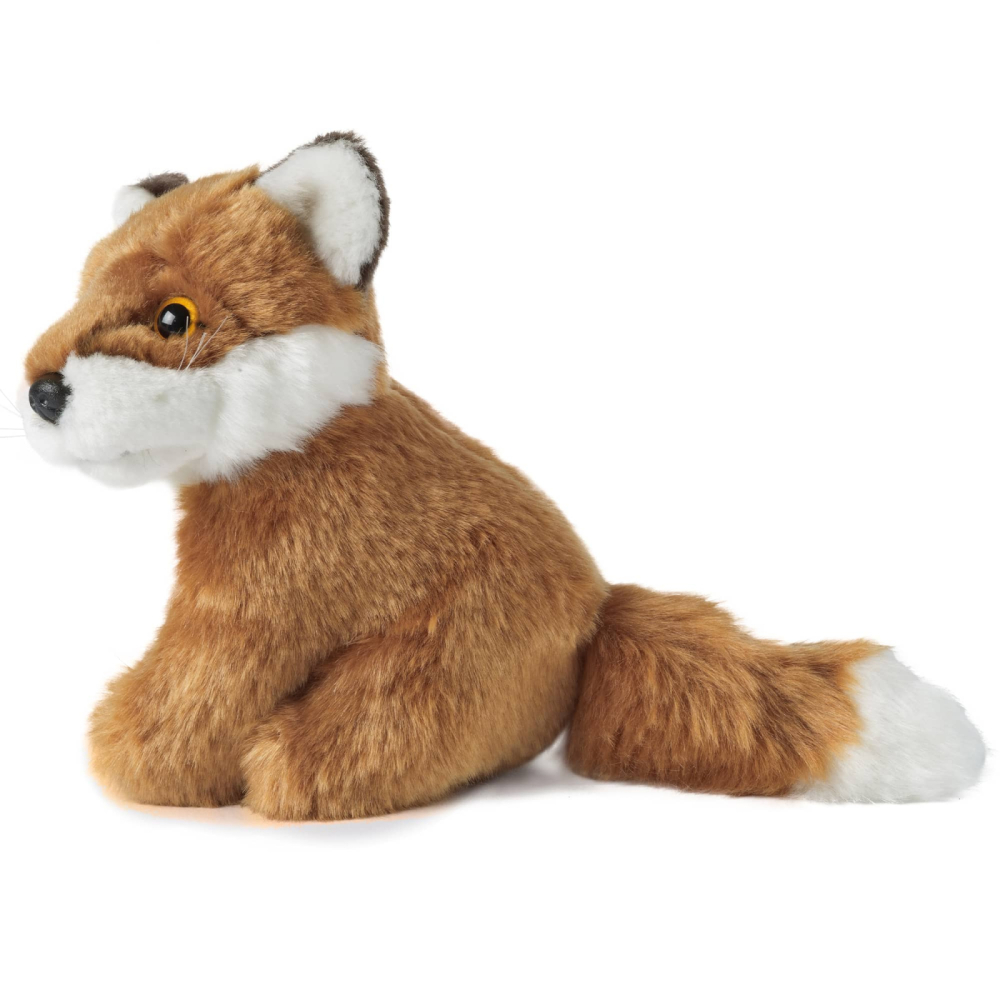 Vulpe Pluș Living Nature 15cm | Jucărie Educativă