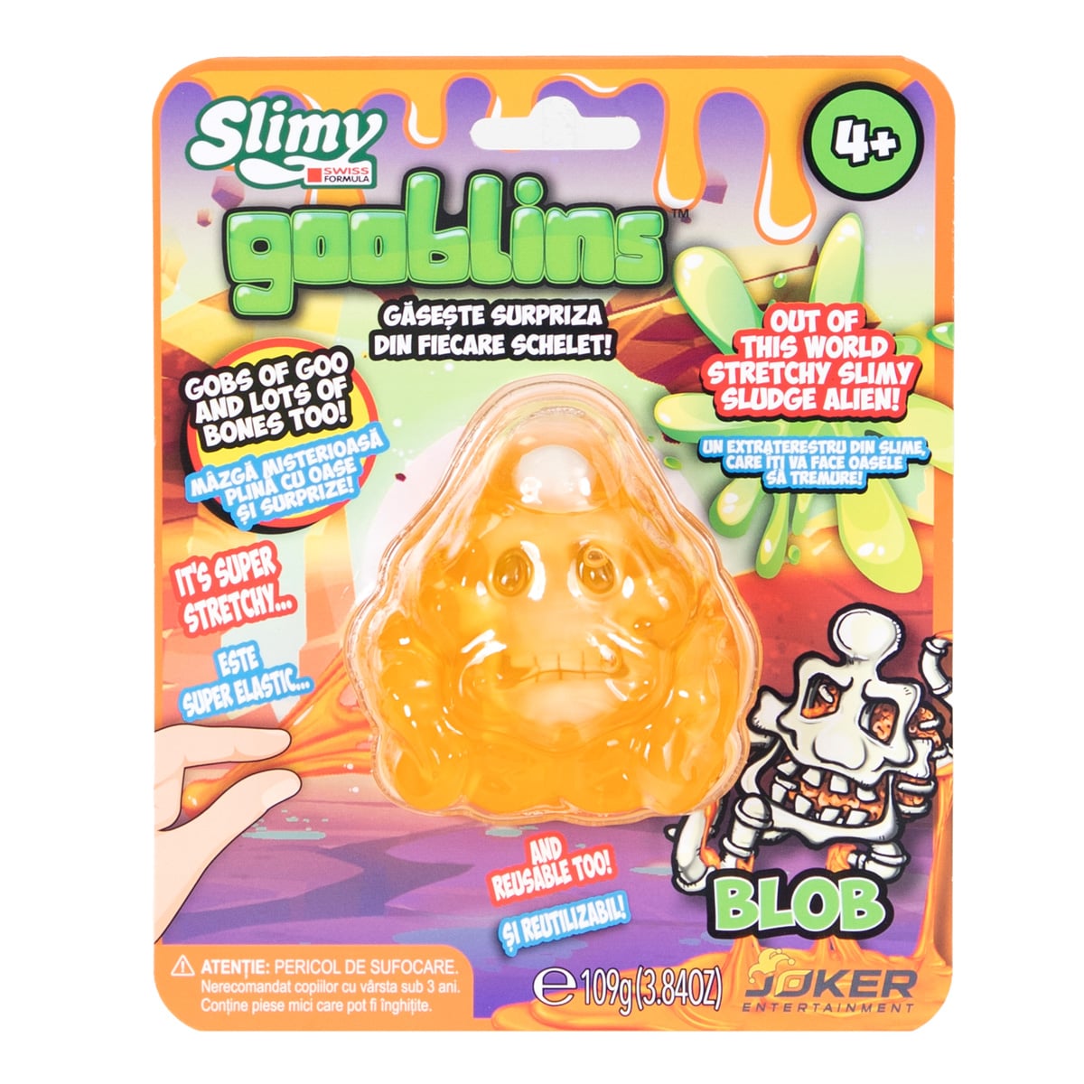 Slime Gooblins Slimy cu Surprize și Schelet