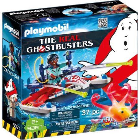 Playmobil Ghostbusters Zeddemore & Jetski