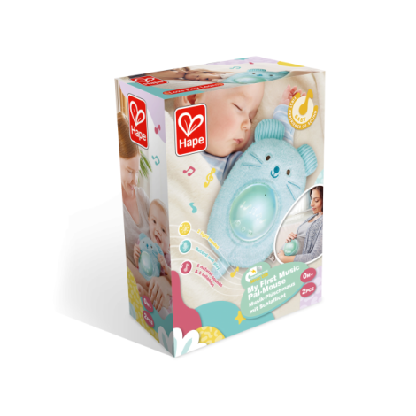 Hape Huggy Momo - Jucărie Plus Muzicală Somn - imagine 4