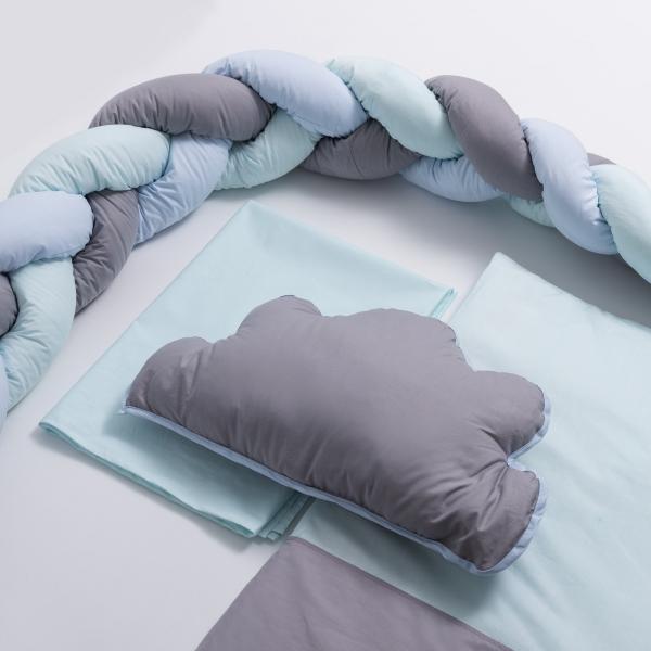 Lenjerie Patut Mykids 6 Piese, 120x60 cm - imagine 4