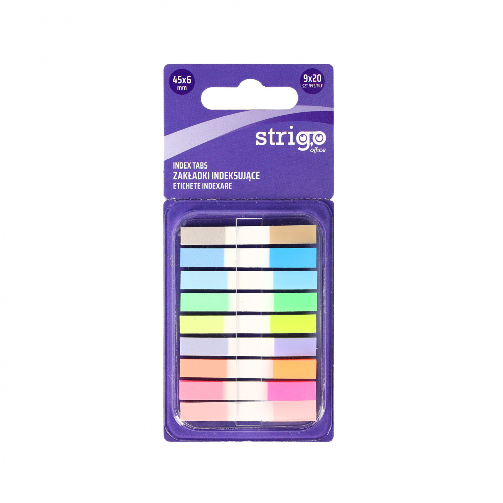 Etichete Indexare Strigo Mix, 9x20 File