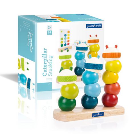Omizi Colorate Guidecraft | Stivuire Creativă 2-5 Ani