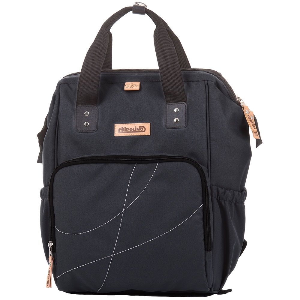 Rucsac și Gentuță Înfășat Chipolino Ebony