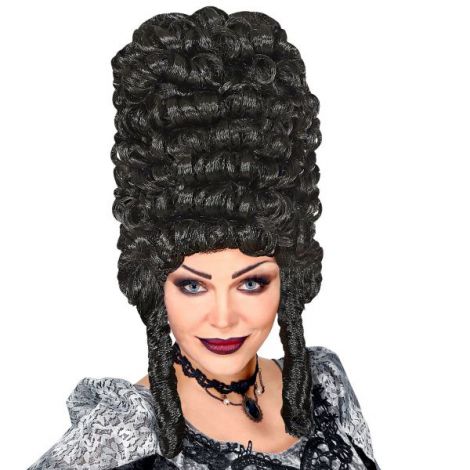 Peruca Gotică Brunetă Widmann | Stil Extravagant
