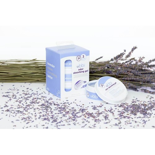 Gel absorbant mirosuri Ubbi, 3 bucăți - Elimină eficient mirosurile - imagine 3