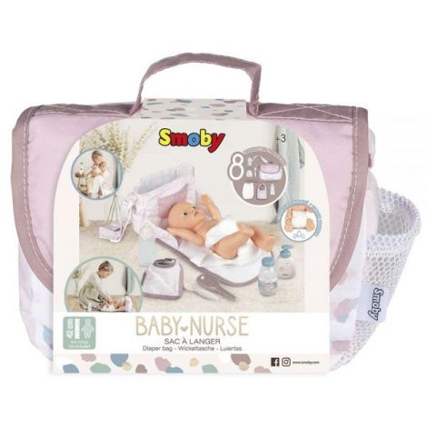 Gentută infășat Smoby Baby Nurse - 7 accesorii - imagine 7