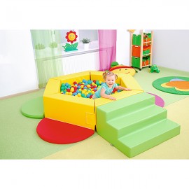 Piscina Bile Floare Curcubeu Moje Bambino - imagine 2