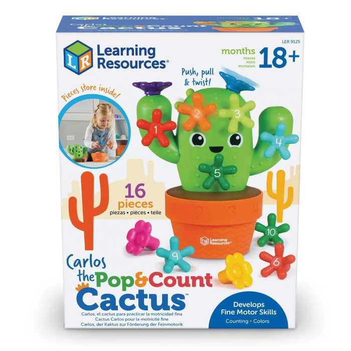 Cactusul Carlos - Joc Numere Learning Resources