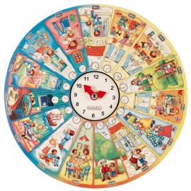 Puzzle Circular Beleduc | Învață Ora și Timpul - imagine 5
