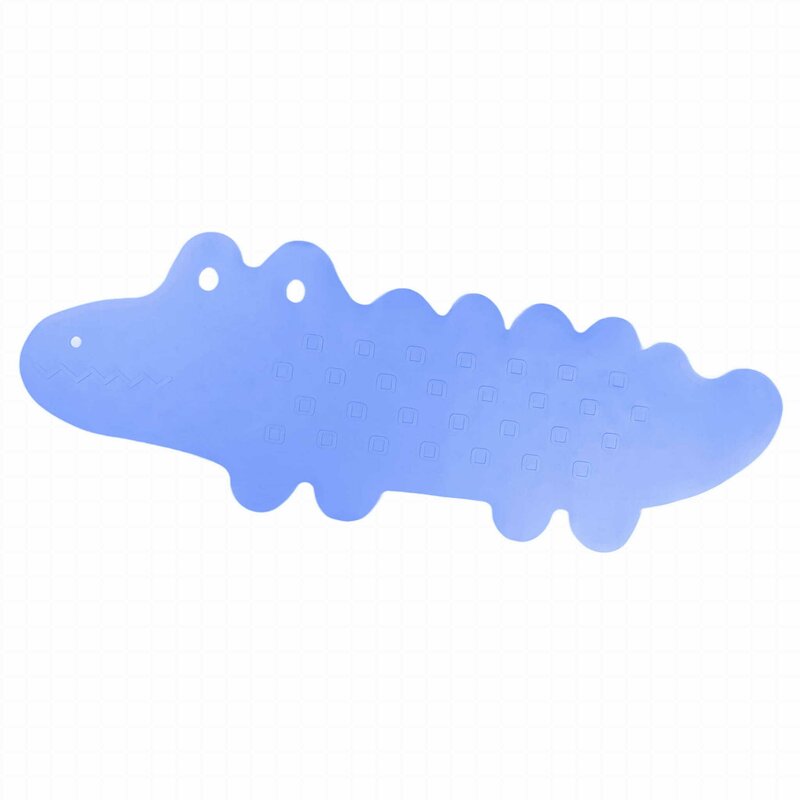 Covoras Bocioland Antiderapant Crocodil Albastru - imagine 2