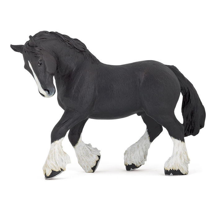 PAPO Figurina Calul Shire - Jucarie Detaliata