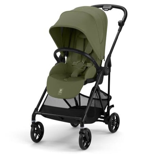 Carucior Cybex Melio Carbon Moss Green - Ușor și Compact