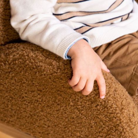 Scaun balansoar Childhome Teddy | Confort și Siguranță - imagine 5