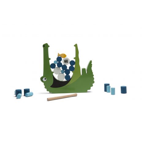 Joc de Echilibru Crocodil BS Toys - Abilități și Distracție - imagine 6