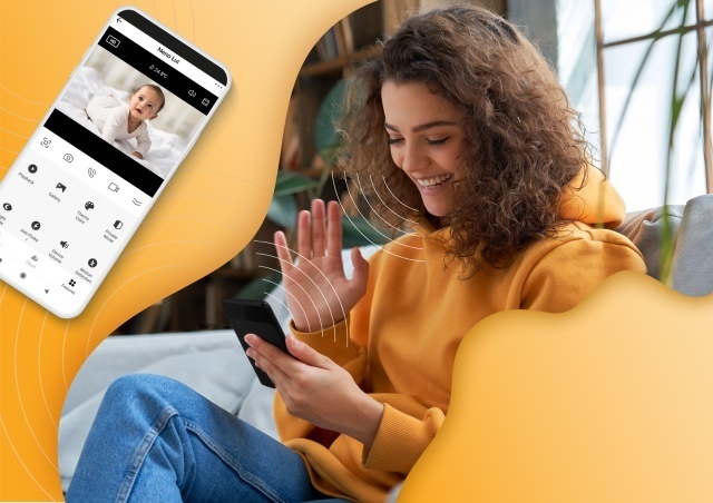 Monitor Bebelusi Neno Luicu WiFi, Control App - imagine 10