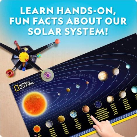 National Geographic Sistem Solar Educativ Fosforescent - imagine 4