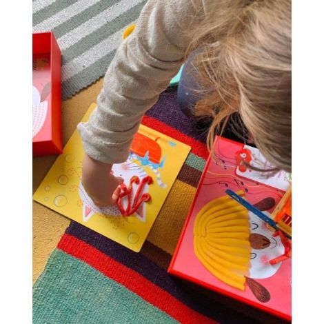 Joc Coafuri Trasnite Djeco Creativ 3-6 ani - imagine 4