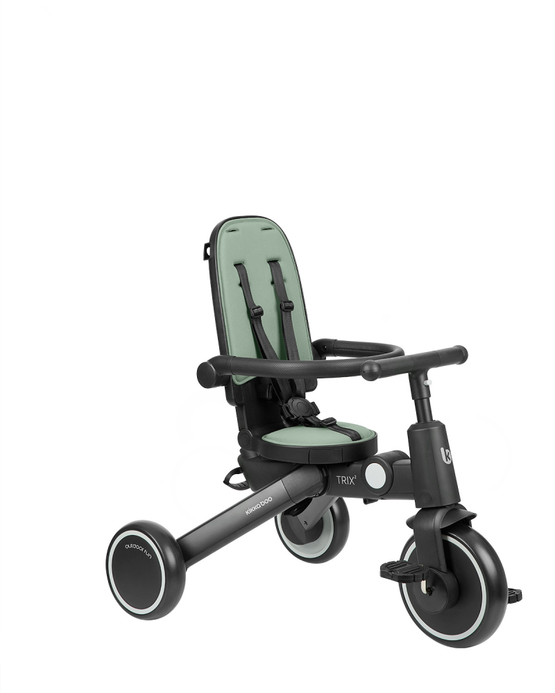 Tricicleta KikkaBoo 8in1 Ultrapliabilă Mint - imagine 2