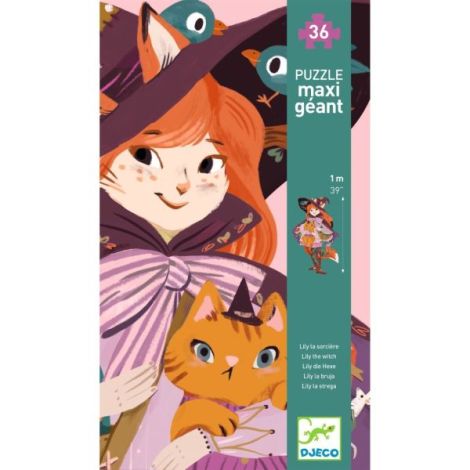 Puzzle Djeco Vrajitoarea Lily 36 piese - imagine 5