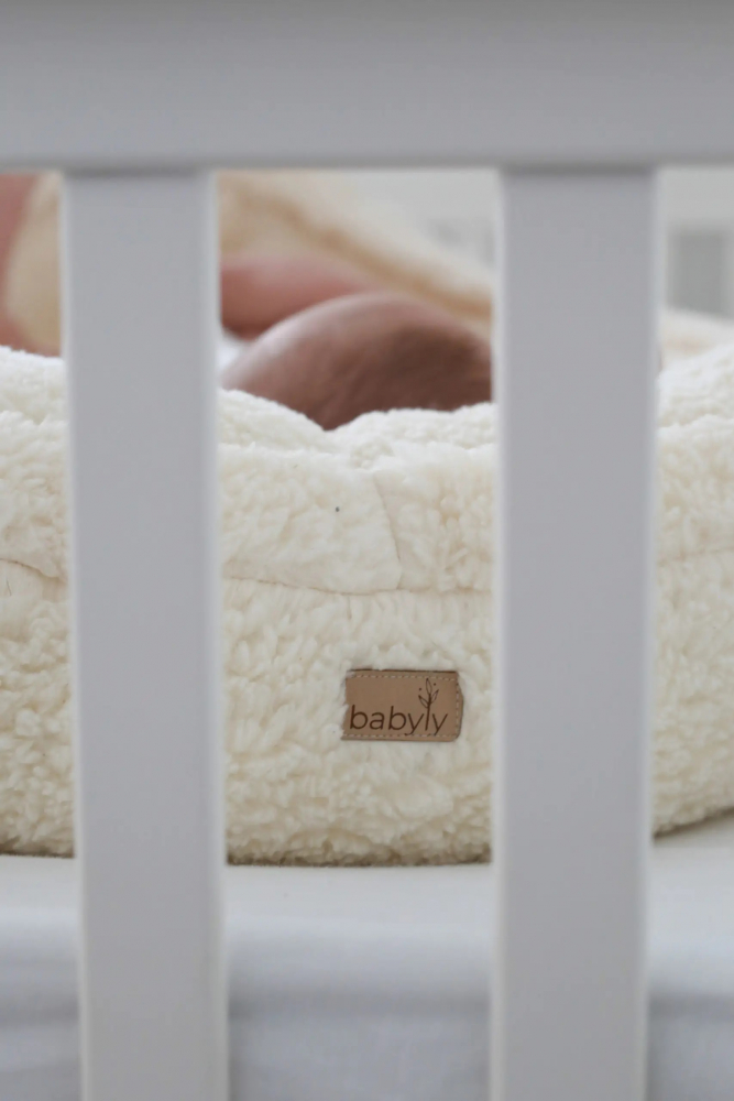 Suport Dormit Babynest Premium Crem Teddy Babysteps - imagine 6