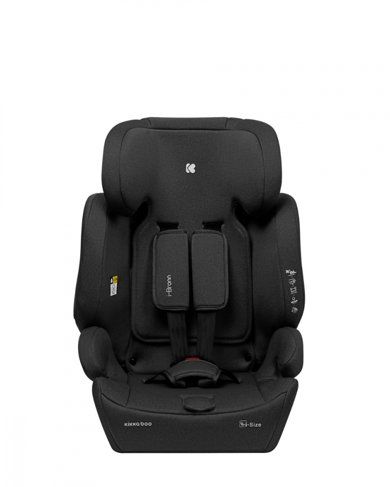 Kikkaboo i-Bronn i-SIZE Negru | Siguranță și Confort - imagine 2