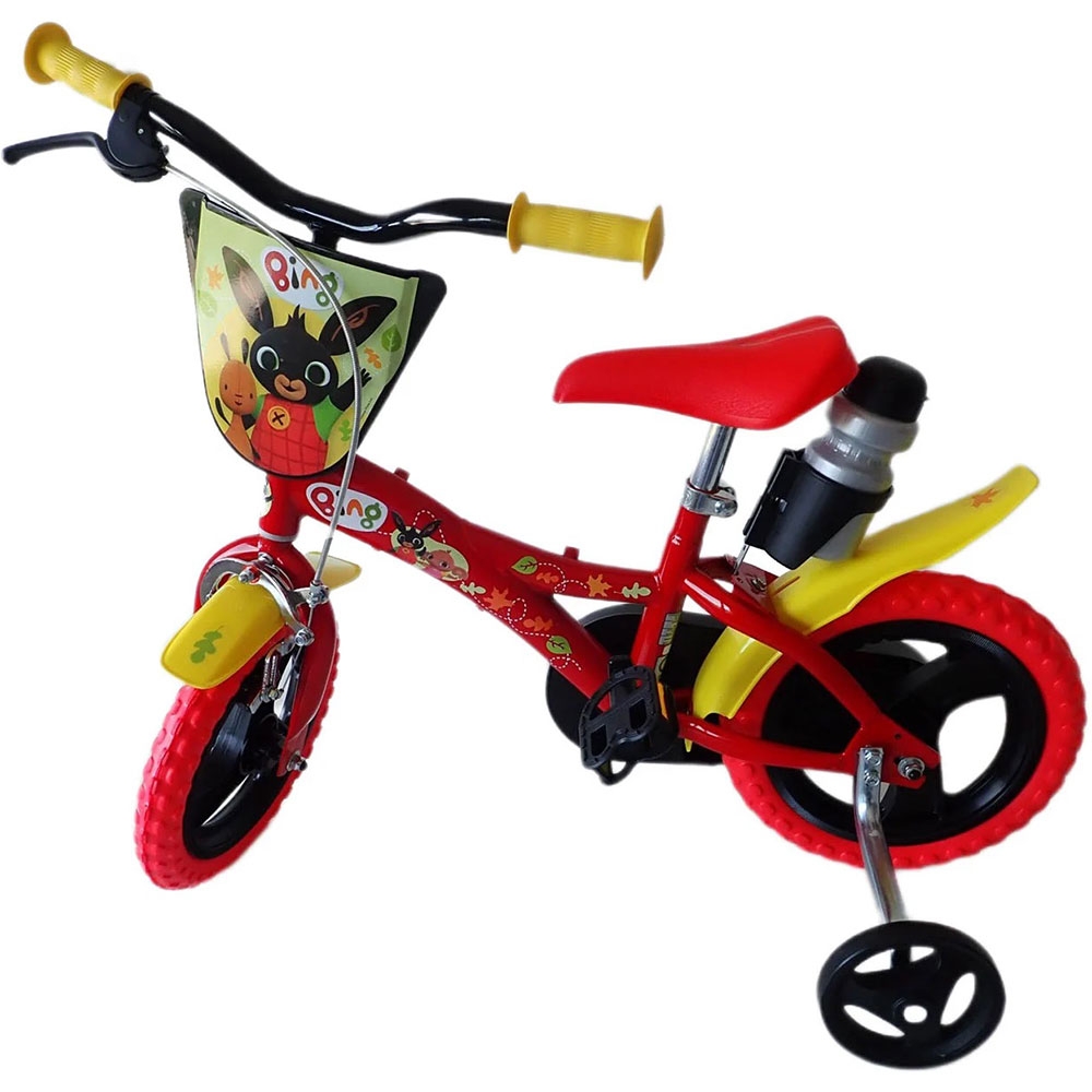 Bicicleta Dino Bikes Bing 12 inch cu Roti Ajutatoare - imagine 3