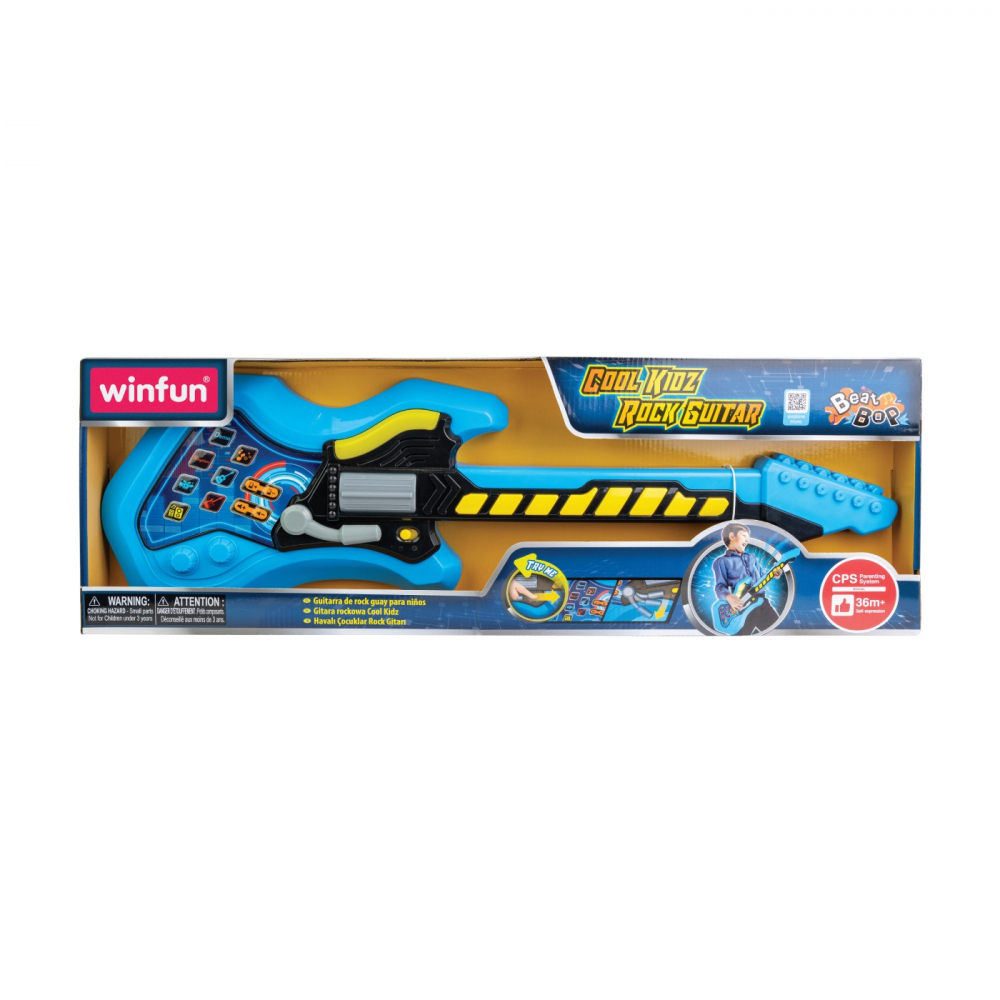 Winfun Chitara Rock cu Lumini și Sunete