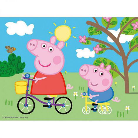 Puzzle Ravensburger Peppa Pig 12 Piese, Distracție - imagine 2