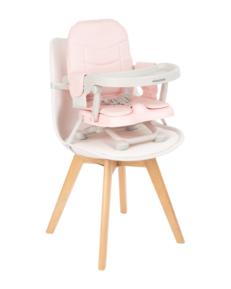 Înălțător Masa KikkaBoo Pappo Pink, 4 poziții - imagine 6
