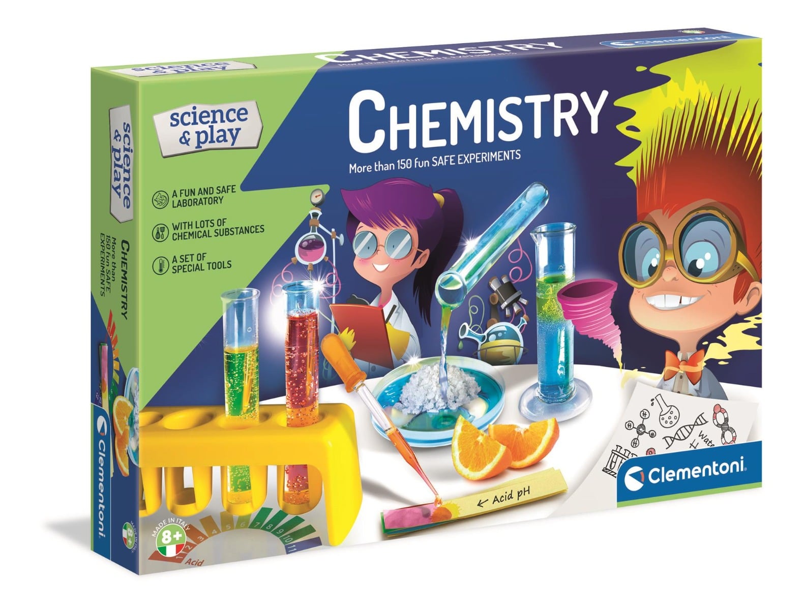 Set Chimie Clementoni - 150 Experimente Educative